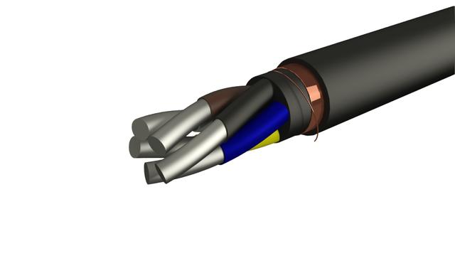 Кабели АВВГЭнг(A)-ХЛ 3х150+1х70-1